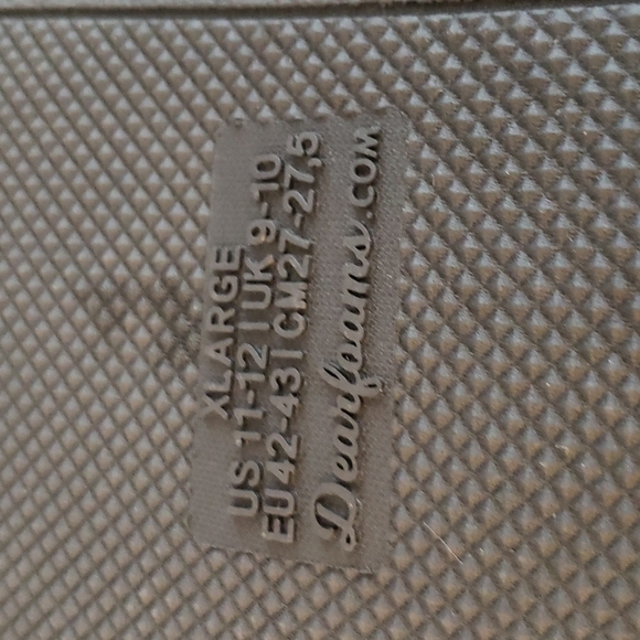 Dluxe by Dearforms Maci Slippers in Black Size 11/12 - Picture 10 of 10